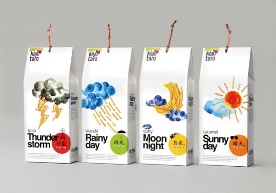 Kiyu Taro by Victor Branading Design Corp. #crackers #packaging #snacks #taiwan