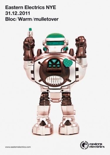 Bunch #events #robot #london #flyer #bunch