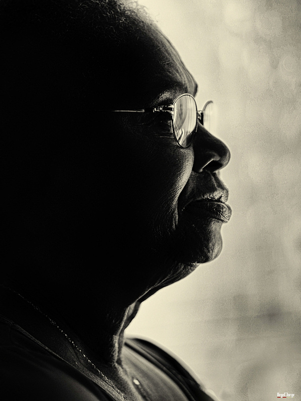 mother profile #low #portrait #key