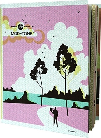 FFFFOUND! | charles s. anderson design co. | Mod-Tone Brochure #illustration