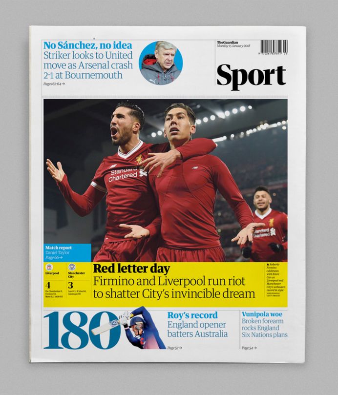 New Masthead for The Guardian