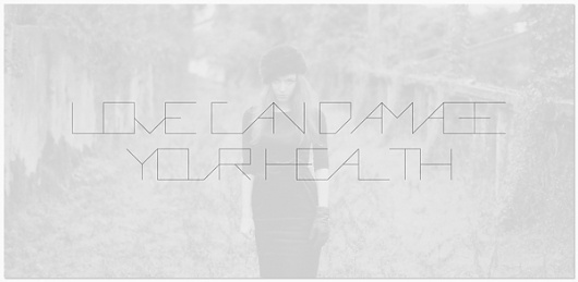 Font Design on the Behance Network #love #minimal #typography