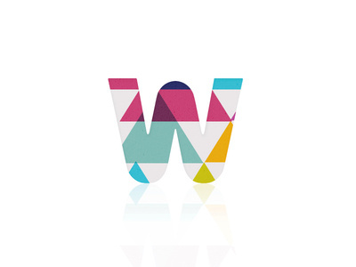 W (Concept 2) #logomark #logo #identity #colours