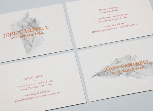 Graphic-ExchanGE - a selection of graphic projects #card #copper #business