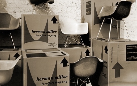 Eames History - Eames Office #packaging #chair #eames