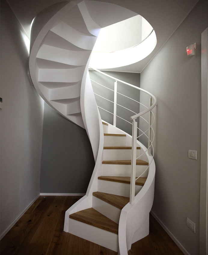 Rizzi's Spiral Staircases - #stairs, #staircase, #stairway, architecture, stairs