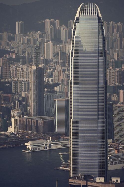 Two IFC Building. Central. Hong Kong. #architecture #sunset #travel #photo #colors #hongkong #asia #picture #shot