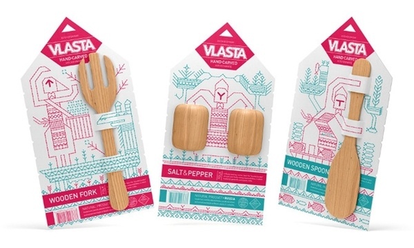 Packaging example #516: Vlasta Kitchenware packaging