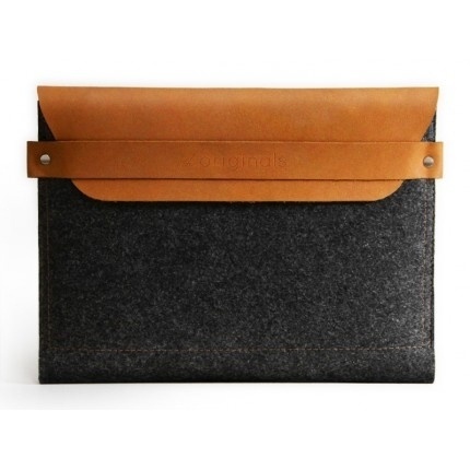 Mujjo iPad Sleeve Brown - 100% Wool Felt #ipad #sleeve #mujjo
