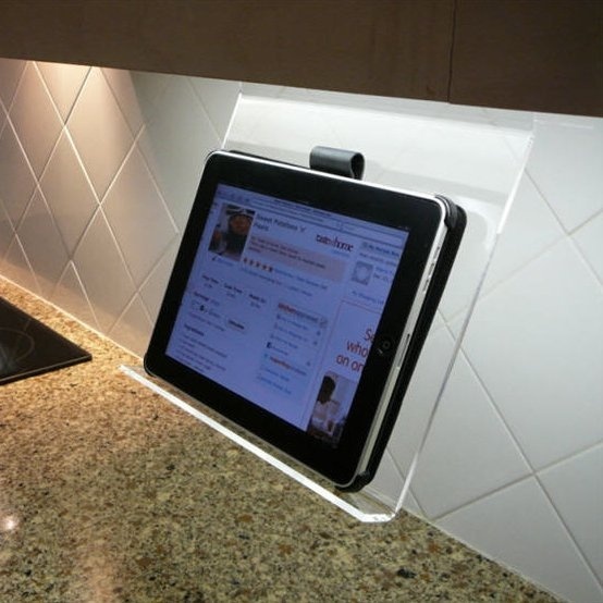 Kitchen iPad Holder #tech #flow #gadget #gift #ideas #cool