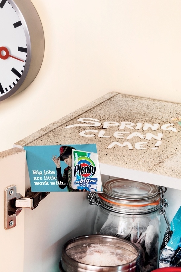 Spring Clean Me - SCA Plenty on the Behance Network #type #photography #advertising