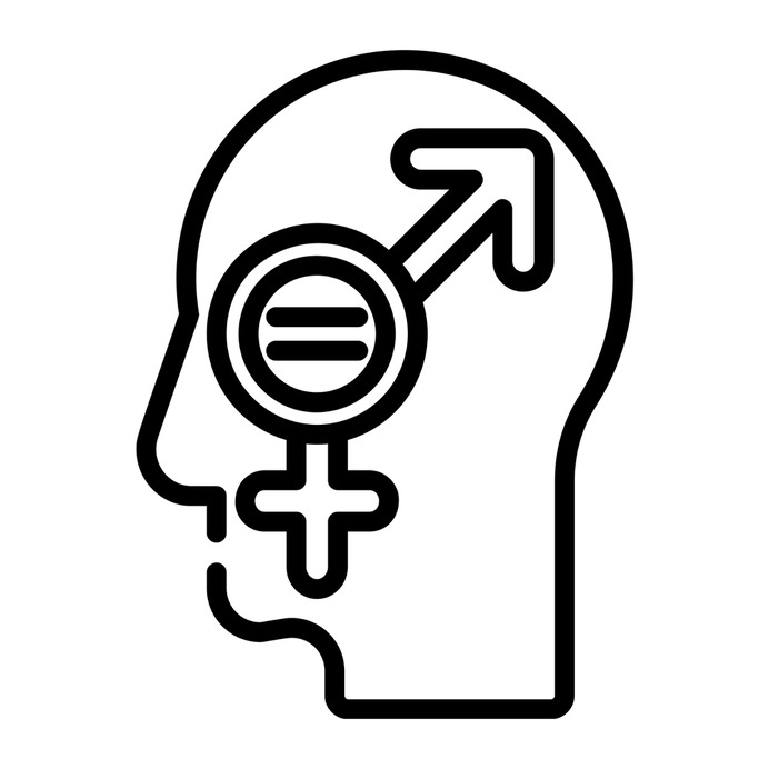 See more icon inspiration related to gender, shapes and symbols, feminism, genders, equality, head, signs and people on Flaticon.