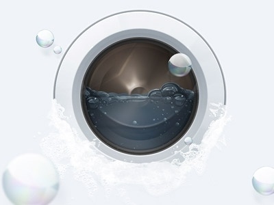 Phlooph #washing #circle #illustration #machine