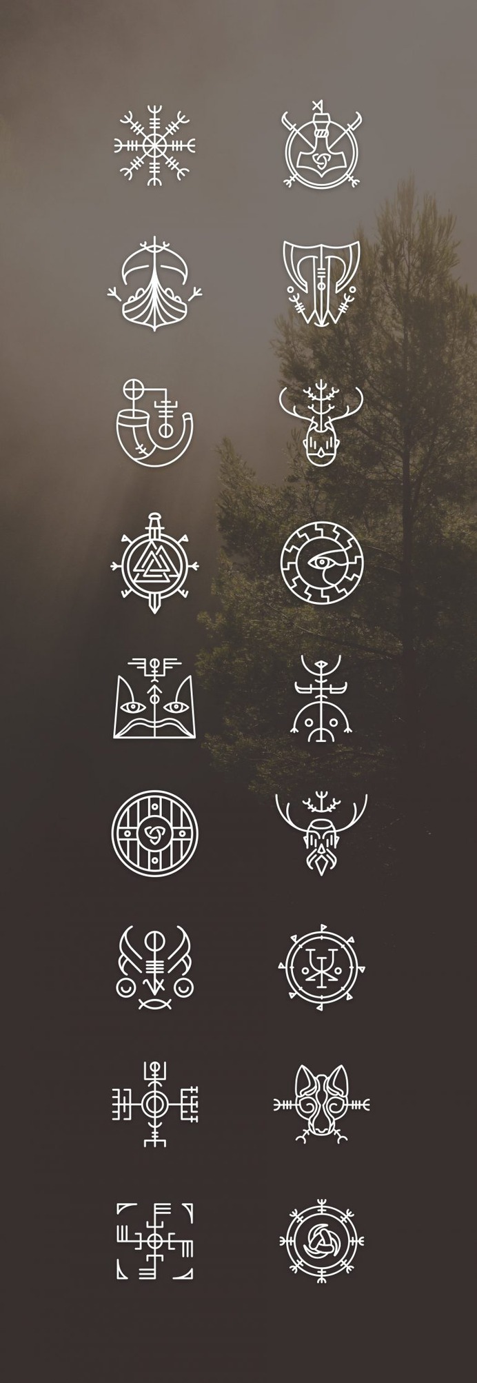 Vikons: the Striking Viking icon set