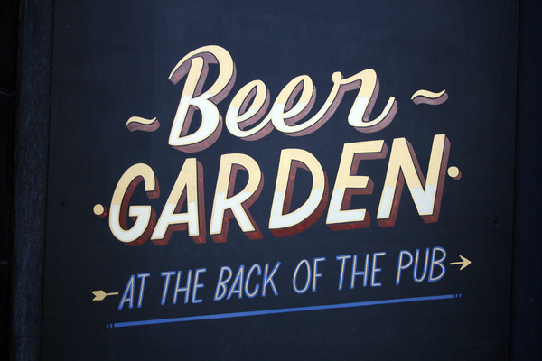 Ornamental Conifer: SIGNS #lettering #sign #ornamental #painting #conifer #hand