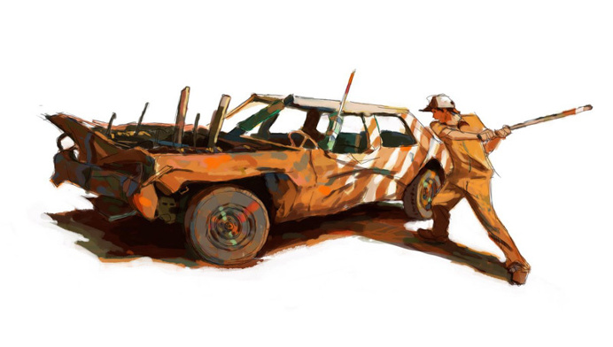 #illustration #Mark Maggiori #wreck #destroy