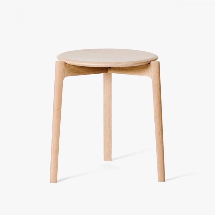 Svelto Round Stacking Stool by ercol. #stool