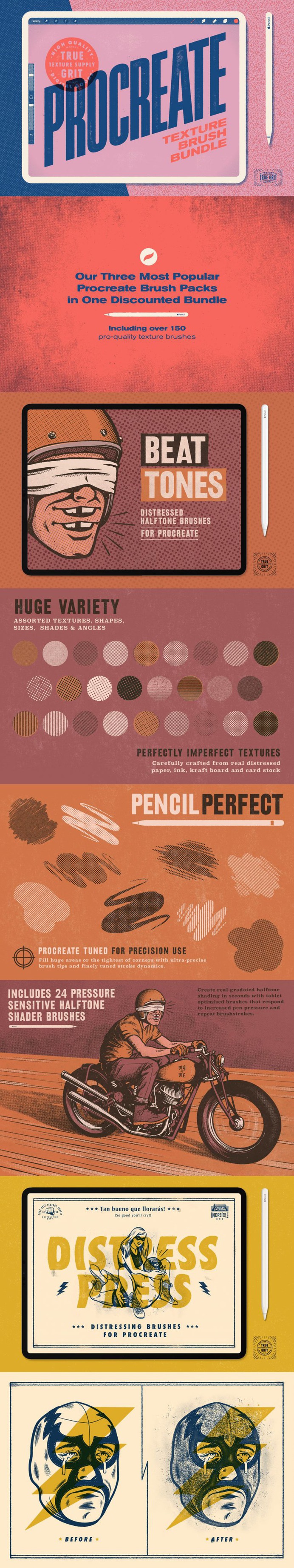 Procreate Texture Brush