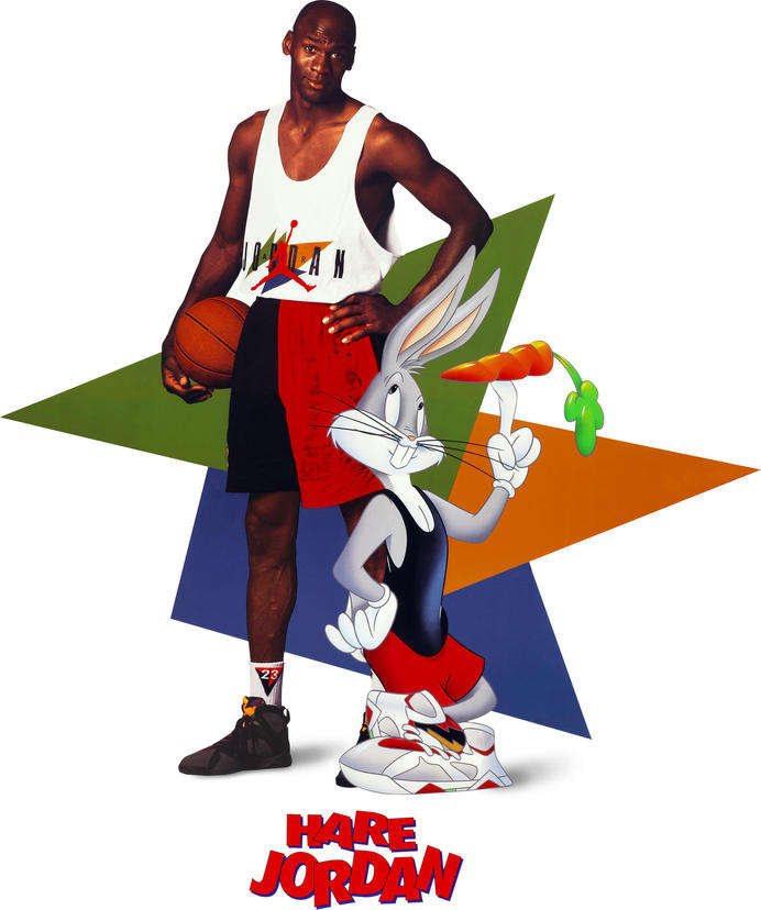 Nike News - They're Back! Michael Jordan and Bugs Bunny Rekindle a Beloved Friendship #throwback #bunny #jordan #air #bugs #retro #hare #nike #mj23 #basketball #michael