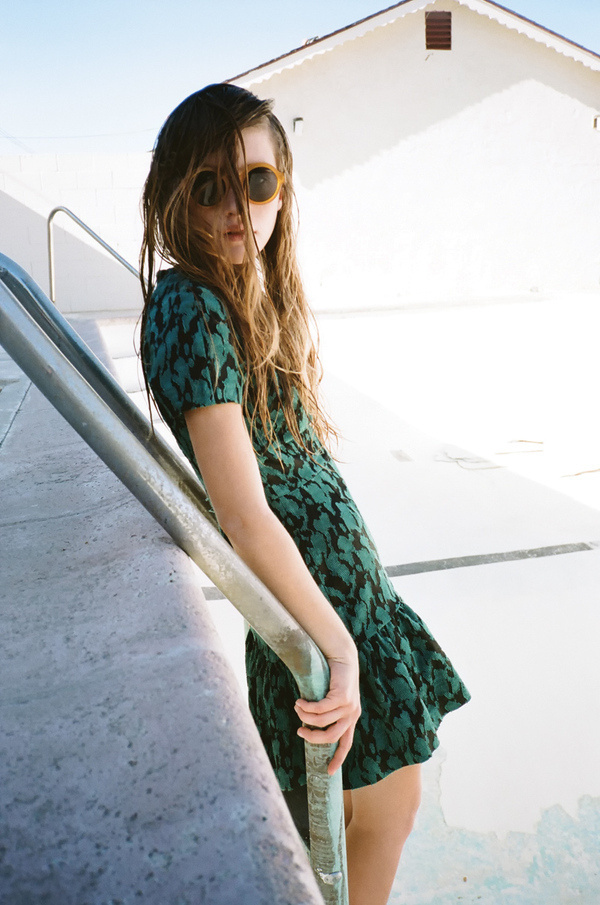 Photobucket #fashion #dress #girl #green