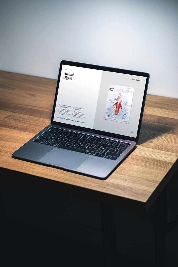 The 2019 Annual Digest - Mindsparkle Mag Curate Labs & Magazine designed The Annual Digest &ndash; a series of short thought pieces and reflections on the year past, to inspire entrepreneurs and young professionals for the year to come. #logo #packaging #identity #branding #design #color #photography #graphic #design #gallery #blog #project #mindsparkle #mag #beautiful #portfolio #designer