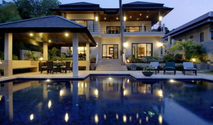 6 bedroom, family villa, located on the south-western tip of the tropical island of Phuket, with maid services, private chef & modern amenities. Book at VillaGetaways