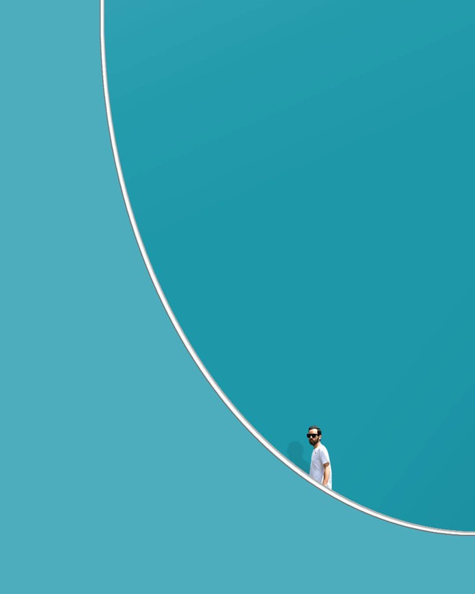 Creative Minimalist and Colorful Photography by Jan Baumgartner