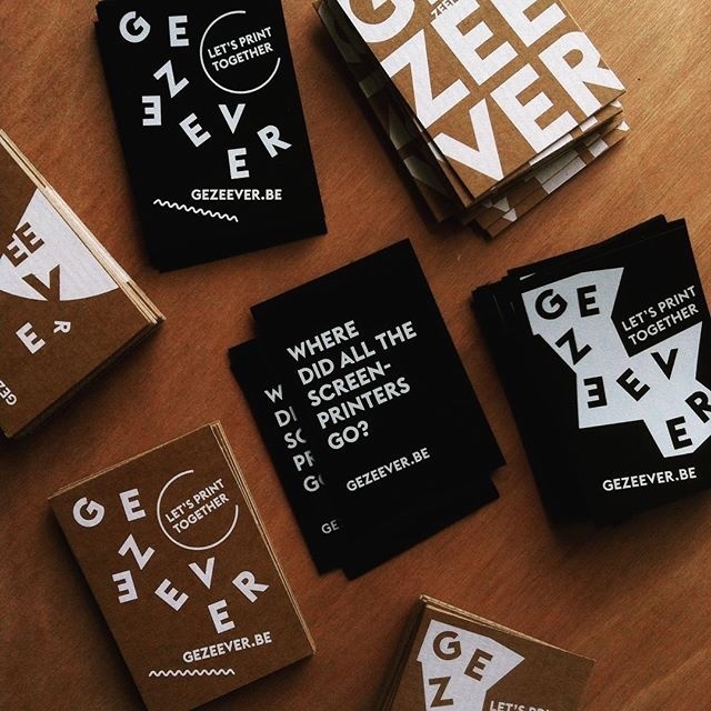 #screenprint #gezeever #antwerp