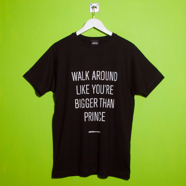 Bigger Than Prince Men's Tee #music #shirt #prince #typography