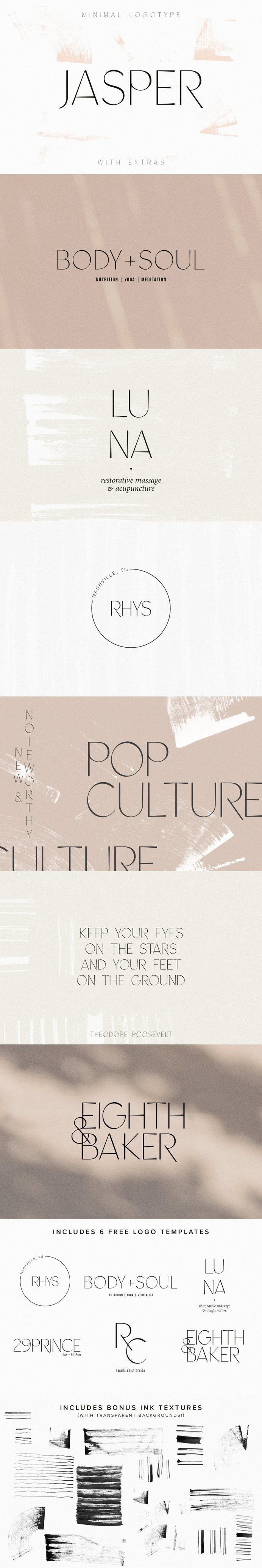Jasper Font with Extras