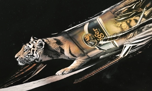 Tiger Translate | SaadArt.com | The Art of Saad Moosajee #abstract