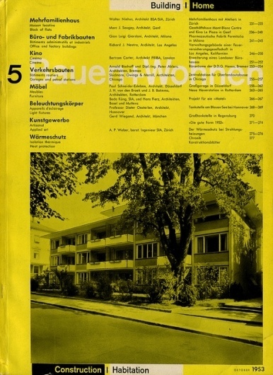 Bauen+Wohnen: Volume 02, Issue 05 | Flickr - Photo Sharing! #swiss #design #graphic #cover #grid #bauen+wohren #magazine #typography