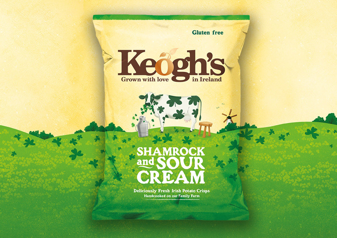 Keoghs crisps #packaging #snacks #branding #illustration #pig #design #packaging #snacks #branding #illustration #pig #design