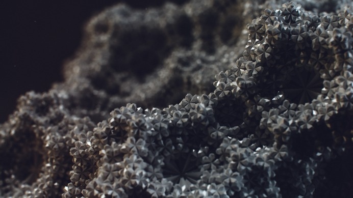 Downtime #geometry #fractal #icosa #moody #3d