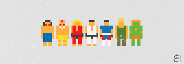 Mini Pikzels #dhalsim #ken #chunli #guile #fighter #ryu #honda #street #e #blanka
