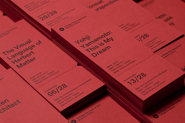 editorial #layout #print #ticket #film #screening