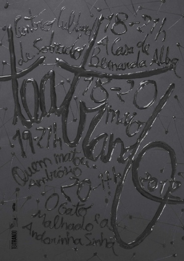 59_cartaz1.jpg (JPEG Image, 421 × 595 pixels) #lettering #design #graphic #type #typography