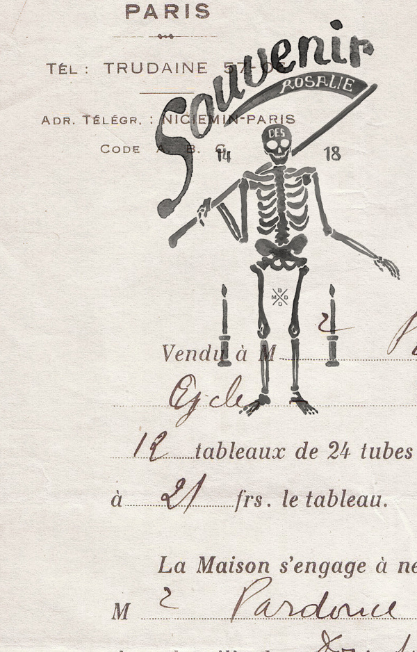 Fils de fer Souvenir 14 18 on Behance #bmd #hand #lettered