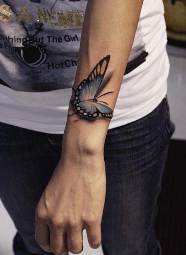 65 3D butterfly tattoos