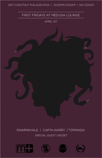 John Helmuth | Portfolio #crozet #snakes #vector #flyer #medusa #purple #poster