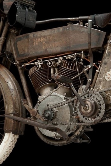 Motorized. / #gnarly #harley