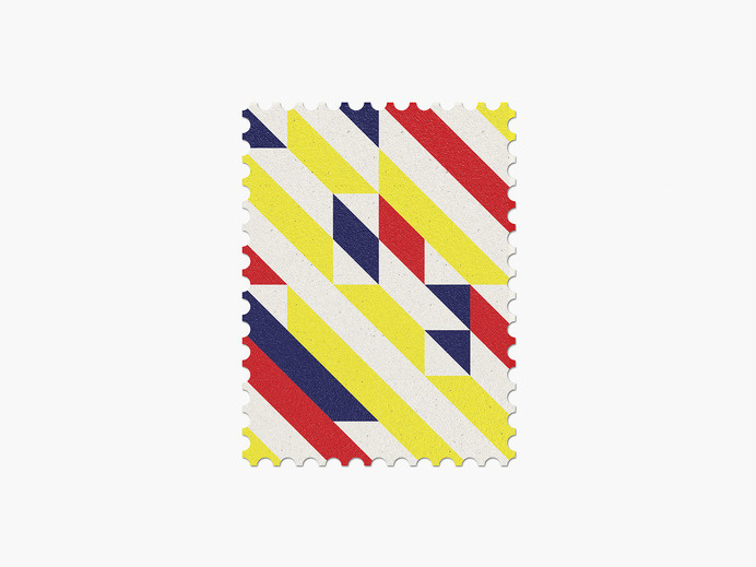 Ecuador #stamp #graphic #maan #geometric #illustration #minimal #2014 #worldcup #brazil