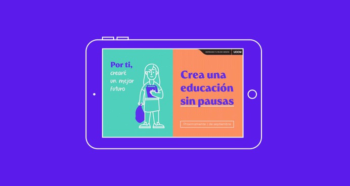 RESET Co. on Behance #madebyreset #scholarship #animation #udem #campaing #illustration #modular