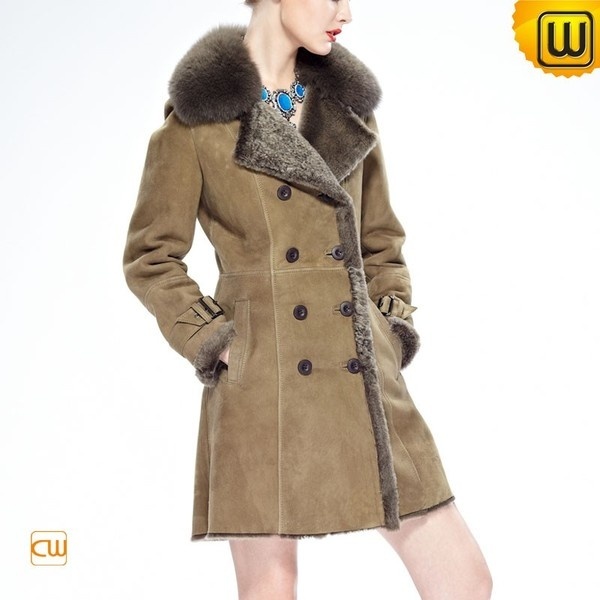 Vintage Shearling Coat for Women CW640230 #shearling #vintage #coat