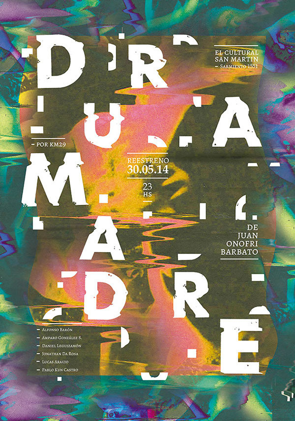 D u R A m A D R E — Lucila Quintana #print #poster