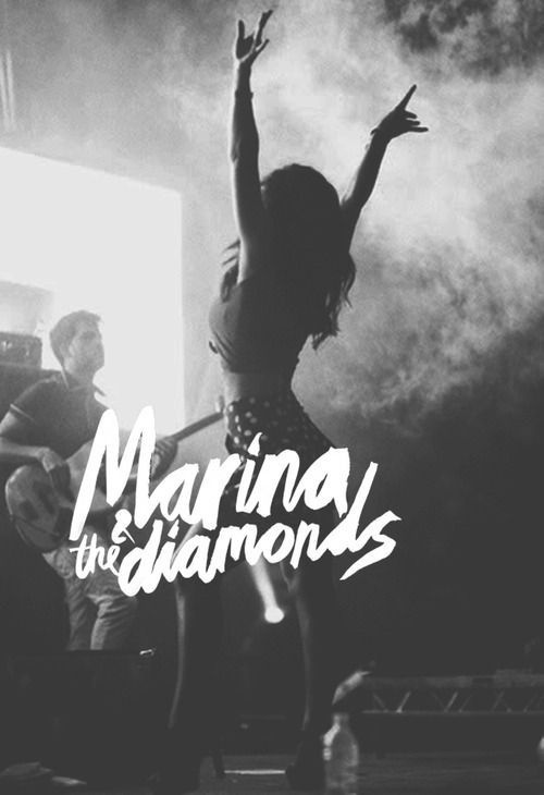 Marina & the Diamonds #lettering #psoter