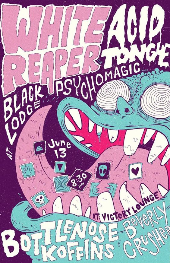 White Reaper Event Poster