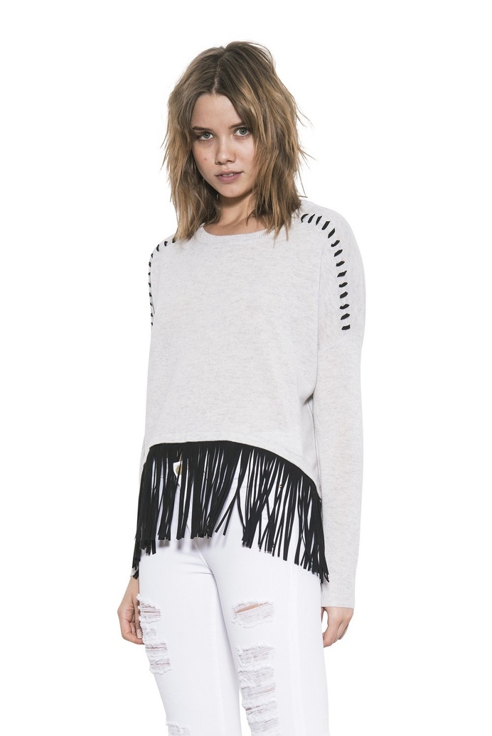 #pullover #fringe