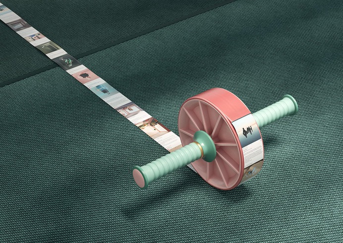 Social Workout in 3D - Mindsparkle Mag Beautiful 3D work entitled Social Workout by Six N. Five in Spain. #3d #design #identity #color #photography #graphic #design #gallery #blog #project #mindsparkle #mag #beautiful #portfolio #designer