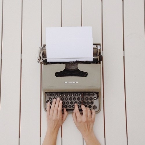Typewritter Photo byÂ Pilar Franco Borrell #typewritter
